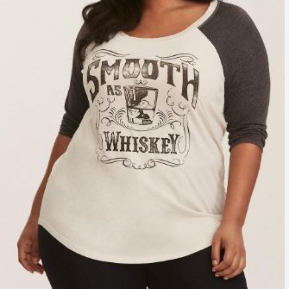 Torrid Whiskey Raglan